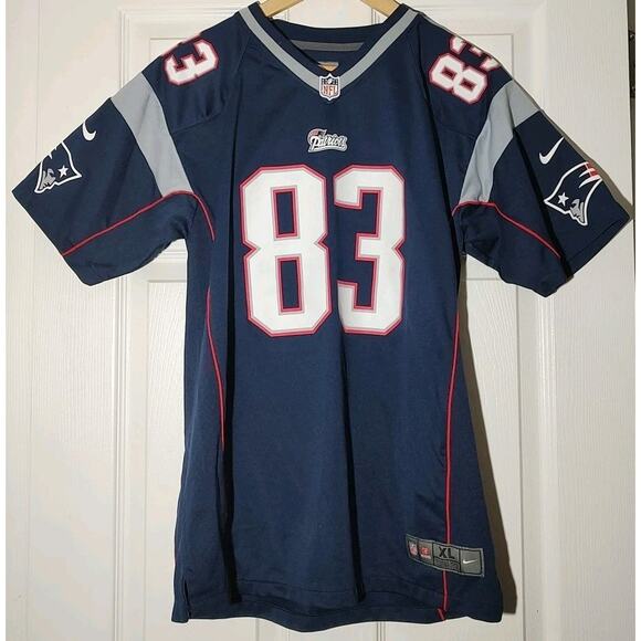 Nike Other - Women's/Boys Nike NFL On Field New England Patriots Wes Welker #83 Jersey - XL